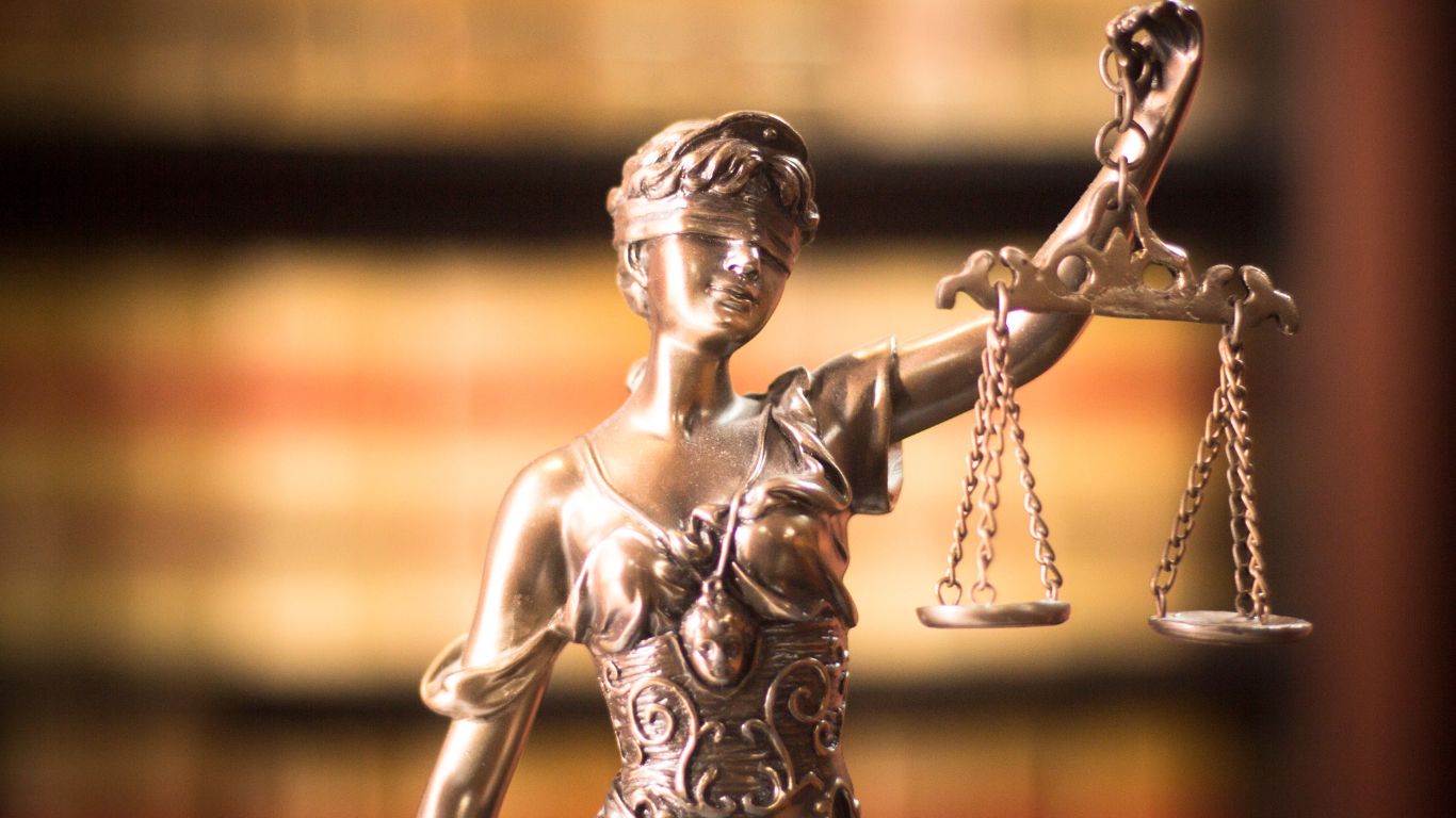 Lady Justice statue
